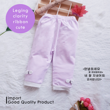 Load image into Gallery viewer, LS Leging Clarity Ribbon Cute