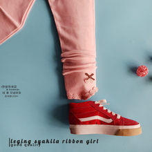 Load image into Gallery viewer, LS Leging Syakila Ribbon Girl
