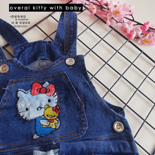 Load image into Gallery viewer, LS Overal Kitty With Baby