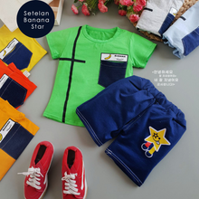 Load image into Gallery viewer, LS Setelan Banana Star