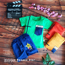 Load image into Gallery viewer, LS Setelan Banana Star