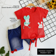 Load image into Gallery viewer, LS Setelan Clarity Rabbit Girl