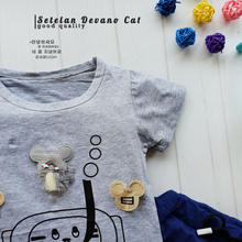 Load image into Gallery viewer, LS Setelan Devano Cat