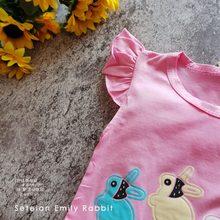 Load image into Gallery viewer, LS Setelan Emily Rabbit (Bahan Katun Super Lembut)