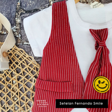 Load image into Gallery viewer, LS Setelan Fernando Smile