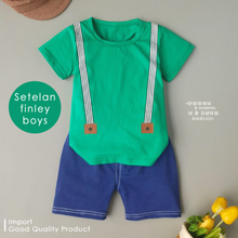 Load image into Gallery viewer, LS Setelan Finley Boys