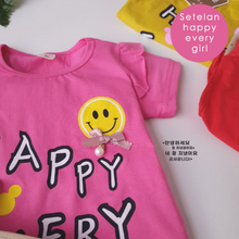 Load image into Gallery viewer, LS Setelan Happy Every Girl