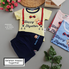 Load image into Gallery viewer, LS Setelan Happy Together