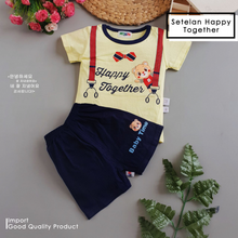 Load image into Gallery viewer, LS Setelan Happy Together
