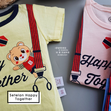 Load image into Gallery viewer, LS Setelan Happy Together