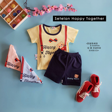 Load image into Gallery viewer, LS Setelan Happy Together