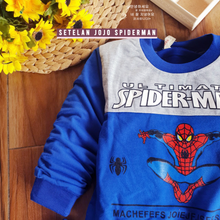 Load image into Gallery viewer, LS Setelan Jojo Spiderman