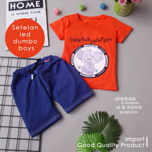 Load image into Gallery viewer, LS Setelan Led Dumbo Boys