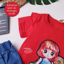 Load image into Gallery viewer, LS Setelan Led Lol Mango Cute (2 Lampu)