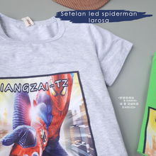 Load image into Gallery viewer, LS Setelan Led Spiderman Larosa