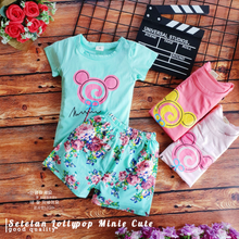 Load image into Gallery viewer, LS Setelan Lollypop Minnie Cute