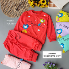 Load image into Gallery viewer, LS Setelan Longchamp Story