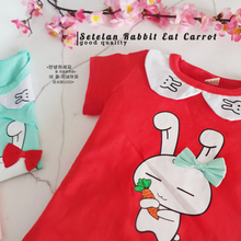 Load image into Gallery viewer, LS Setelan Rabbit Eat Carrot