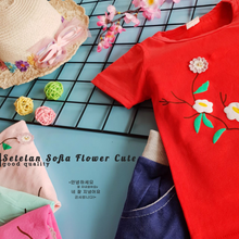 Load image into Gallery viewer, LS Setelan Sofia Flower Cute