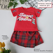 Load image into Gallery viewer, LS Setelan Teenie Weenie Girl