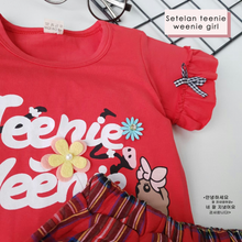 Load image into Gallery viewer, LS Setelan Teenie Weenie Girl