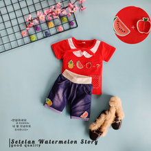 Load image into Gallery viewer, LS Setelan Watermelon Story
