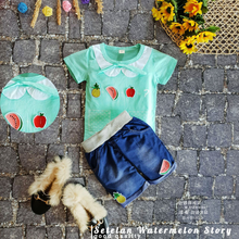 Load image into Gallery viewer, LS Setelan Watermelon Story