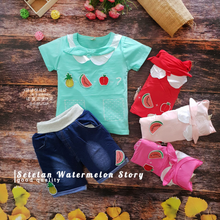 Load image into Gallery viewer, LS Setelan Watermelon Story