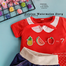 Load image into Gallery viewer, LS Setelan Watermelon Story