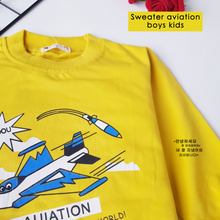 Load image into Gallery viewer, LS Sweater Joy Astronout Gun