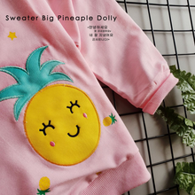 Load image into Gallery viewer, LS  Sweater Big Pineaple Dolly