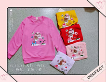 Load image into Gallery viewer, LS Sweater Butterfly Cute Girl