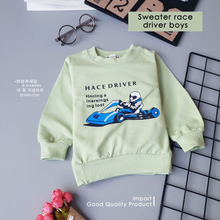 Load image into Gallery viewer, LS Sweater Race Driver Boys