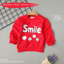 Load image into Gallery viewer, LS Sweater Smile Fashion Cute