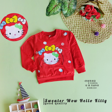 Load image into Gallery viewer, LS Sweater Wow Hello Kitty