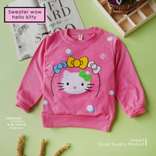 Load image into Gallery viewer, LS Sweater Wow Hello Kitty
