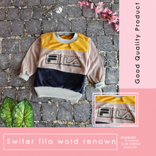 Load image into Gallery viewer, LS Switer Fila Wold Renown
