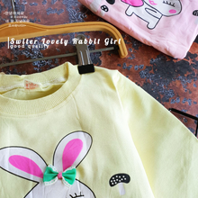 Load image into Gallery viewer, LS Switer Lovely Rabbit Girl
