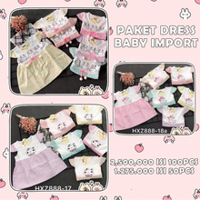 Load image into Gallery viewer, Paket Dress Baby Import Cute Isi 100pcs