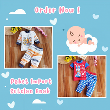 Load image into Gallery viewer, Paket Import Setelan Anak 100pcs