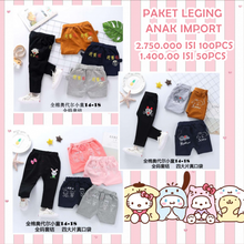 Load image into Gallery viewer, Paket Leging Anak Import Isi 100pcs