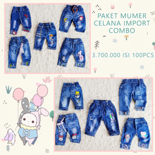 Load image into Gallery viewer, Paket Murmer Celana Import Combo