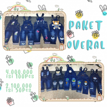Load image into Gallery viewer, Paket Overal Kids 4 Juta Isi 100pcs